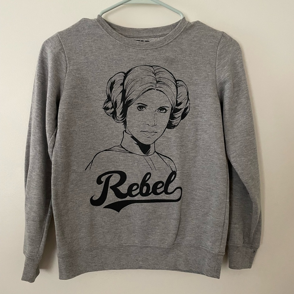 EUC Princess Leia Rebel sweatshirt - Picture 2 of 10